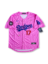 2025年 ロサンゼルス・ドジャース 東京シリーズ 桜エディション ピンク 大谷翔平 17番 村上隆コラボ